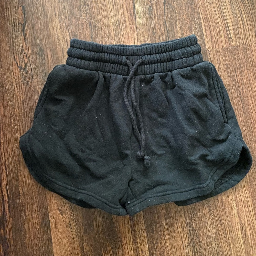 Black comfy shorts